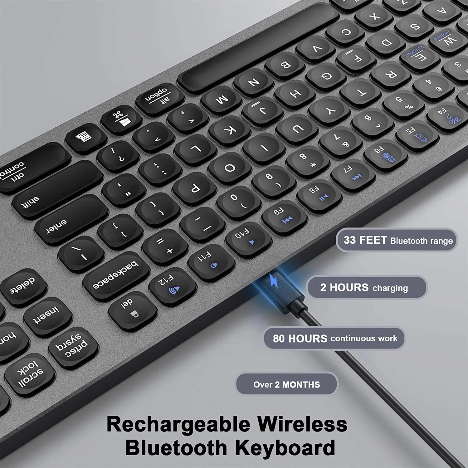 WIWU WIRELESS MAGIC KEYBOARD MKB-03 WIWU WIRELESS MAGIC KEYBOARD MKB-03